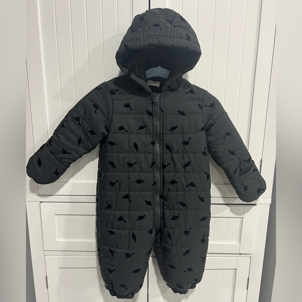 First Impressions Baby Hooded Snowsuit - Macy’s Exclusive
